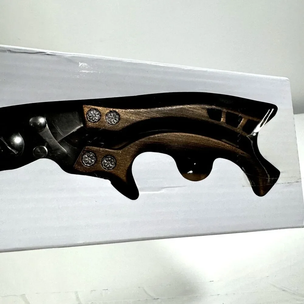 Kitchen Shears Bronze Poultry Heavy Duty Kitchen Scissors Stainless Steel NEW